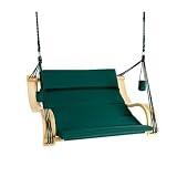 Outback Green Outdoor Hanging Double Lounger Chair
