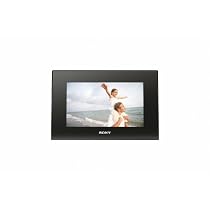 Sony DPF-D72 7-Inch LCD WVGA 16:10 Photo Frame (Black)
