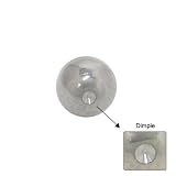 Surgical Steel Replacement Dimple Bead (5mm) 31kPQ1A7fFL. SL160 Surgical Steel Replacement Dimple Bead (5mm)
