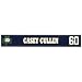 Casey Cullen #60 Notre Dame Game Used Locker Room Nameplate - Other Items