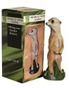 Westwoods Collectable Meercat with Sound Sensor Garden Ornament 33cm (D32404/F)