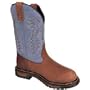 Women's Rocky 11" Work Roper Boots Brown / Denim, BROWN/DENIM, 9