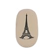 Paris Eiffel Tower Cavallini Pebble shaped novelty pencil eraser