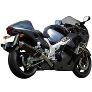 ヨシムラ：Slip-On Tri-Oval サイクロン （1エンド） マフラー