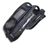 Black Neoprene Custom Carring Case with Removalble Swivel Belt Clip for LG LX570