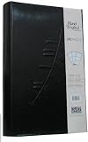 Kleer-Vu Photo / Memo Album, Leather Embossed Leaf Collection, Black, Holds 300 4 x 6 Photos, 3 Per Page.