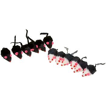 PETCO Furry Mice Cat Toys