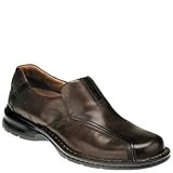 Clarks Escalade Burnished Calf Skin Slip-On Shoe Brown 11W