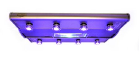 Schuber Wright Titan Aquarium HQI Fixture Plus 8 Actinic LED Light, 26-Inch Schuber Wright Titan Aquarium HQI Fixture Plus 8 Actinic LED Light, 26-Inch