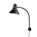 Electrix 7294 BLK Gooseneck Work Lamp, Incandescent, Vertical Direct Mounting, 22" Reach, 100W, 1675 Raw Lumens