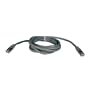 Tripp Lite N105-025-GY Cat5e 350MHz Molded Gray Shielded Patch Cable RJ45M/M - 25ft