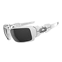Oakley Lil Jon Oil Drum Sunglasses Polished White Frames / Black Iridium Lens (03-408)