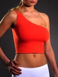Womens seamless halter top