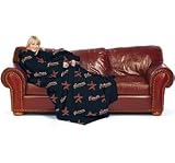 Houston Astros 48"x71" Comfy Throw Fleece Over-sized Loose Fitting Sleeves Machine Washable