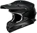 SHOEI VFX-W MATTE BLACK MOTORCYCLE Off-Road-Helmet