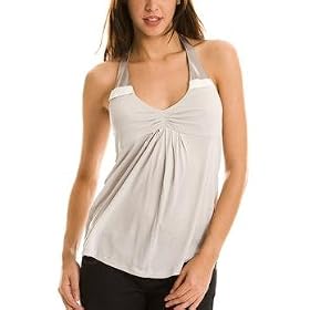 Satin Strap Halter Top