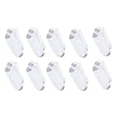 Men's Hanes® 10-pk. Extra Low Cut Socks - White