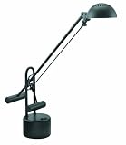 Lite Source Halotech Small Black Halogen Desk Lamp