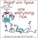 Soccer t-shirts: Sugar & Spice Soccer T-shirt, White, Youth Large