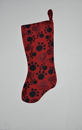 Red Dog Stocking for Christmas