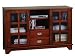Price Comparison : Home Styles Light Cherry Low Sliding Door Cabinet 53x16.5x35.5-in.