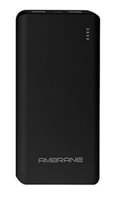 Ambrane Plush PP-2000 20000mAH Polymer Power Bank (Black)
