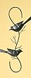 Blackbird Garden Hook (12 Inch)