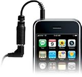 ProCable: Audio Extension Cable 1/8 MiniJack Male to Female - 4 in Black