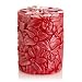 Mandara Spa 4 inch Poinsettia Pillar Candle