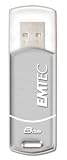 EMTEC C300 Style Series 8 GB USB 2.0 Flash Drive (Silver)