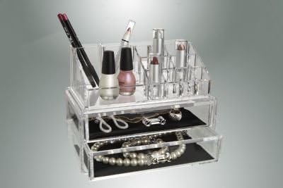 Vanity Organizer - Separate Cosmetic & Jewelry