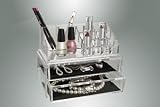 Kennedy Home Collections Acrylic Cosmetic Organizer with 2 Drawers