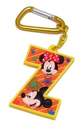 Mickey and Friends Letter Z Laser Cut Keychain