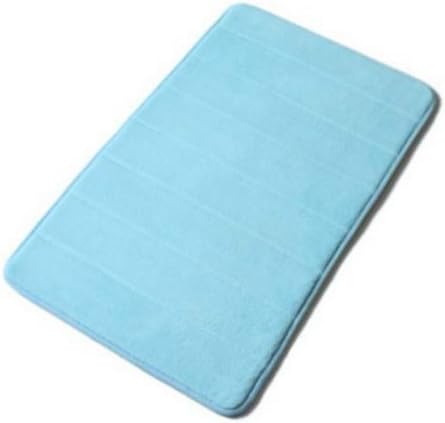 Bathroom Rugs Thicker Absorbent Carepet 50*80cm Bedroom Mat Sky Blue