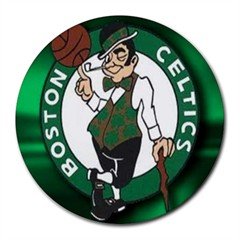 Boston Celtics Round Mouse Pad