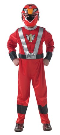 Power Rangers Red RPM Muscle Chest Costume - Child medium 5-6 years