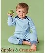 Apples & Oranges Jessie 1 x 1 Rib Ringer Romper