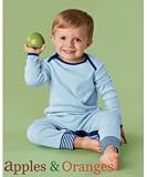Apples & Oranges Jessie 1 x 1 Rib Ringer Romper
