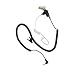 Acoustic Tube Earpiece with 14in. cord and 2.5 mm connector.
