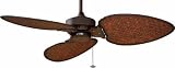 Fanimation FP7300RS Windpointe Three Blade Rust Tropical Ceiling Fan 60 Blade Span