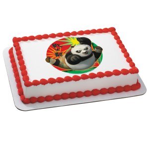 Kung Fu Panda 2 - Karate Po Edible Icing Cake Topper Party Supplies Kung Fu Panda 2 - Karate Po Edible Icing Cake Topper Party Supplies