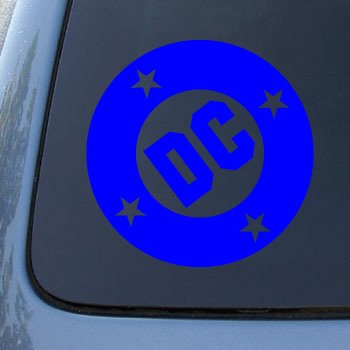  DC COMICS - Vinyl Car Decal Sticker #A1592 | Vinyl Color: Blue
