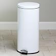 CLINTON ROUND WASTE RECEPTICALS 32 QT white Item# TR-32W