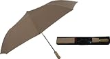 Beige Umbrella 48" Arc, 100% Pongee Cover