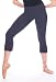 Capri Tights by KD dance, FineWeight Stretch Knit Cotton Tights with 1% Lycra - Footl...