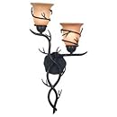 Kenroy Home 92136BRZ Twigs 2-Light Sconce, Bronze