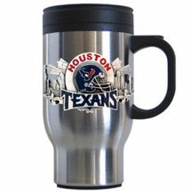 Houston Texans NFL Pewter Travel Mug