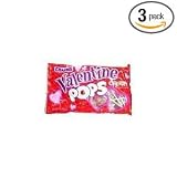 Charms Valentine Pops 11.5 Bags (3bags) Cherry Heart Shaped