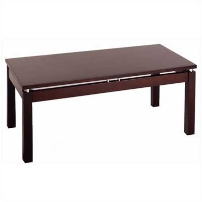 Contemporary Espresso Finish Occasional Coffee Table