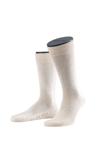 FALKE Family SO 14645 Herren Socken, Gr. 39/42, Beige (sand mel. 4650) Preisvergleich